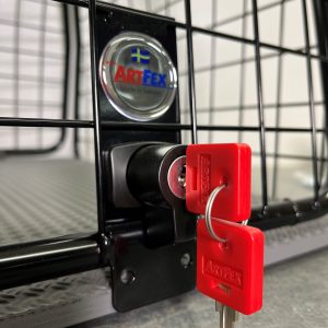 Artfex NYA Röda Lås inkl 2 nycklar