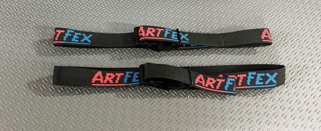 Artfex art nr 12 bild 2-1 ljus Artfex 70cm långa spännband / spännremmar för förankring av Artfex bur / grind